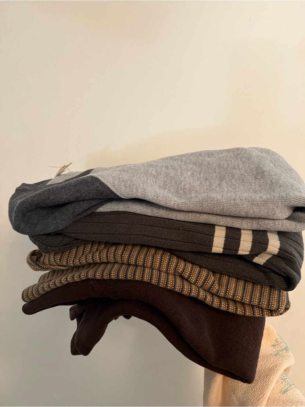 Men's Long Sleeve Crewneck Shirt and sweater